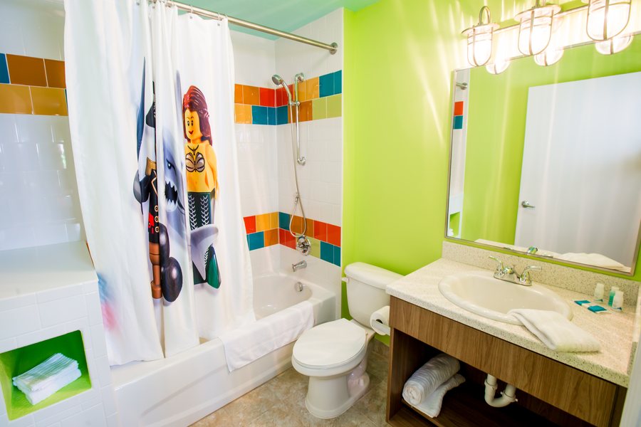 Legoland Beach Retreat — Bathroom