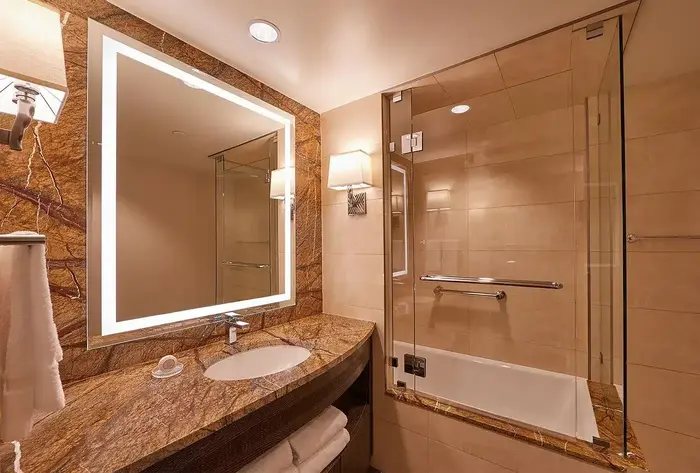 Little America Hotel — Bathroom