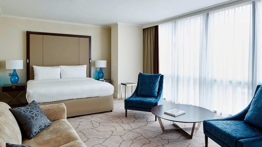London Marriott Hotel Canary Wharf — Guest room