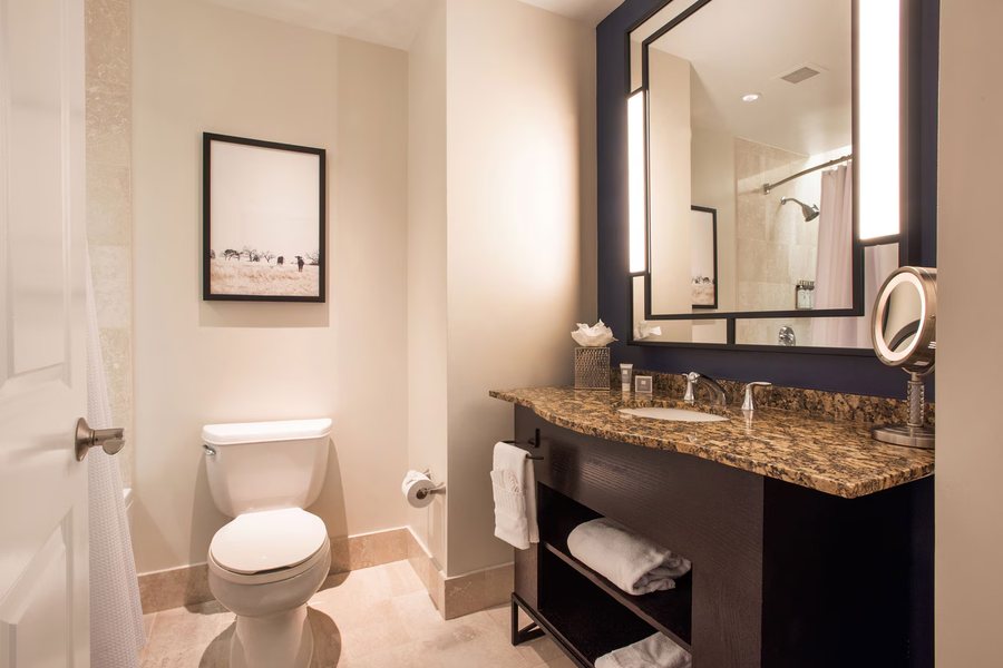 Magnolia Hotel Houston A Tribute Portfolio Hotel — Bathroom
