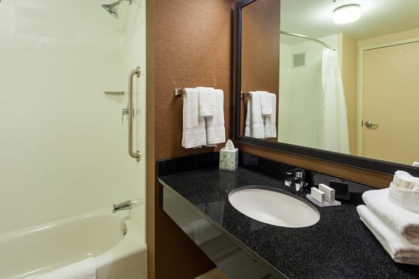 Manilow Suites at 215 West Chicago Illinois — Bathroom