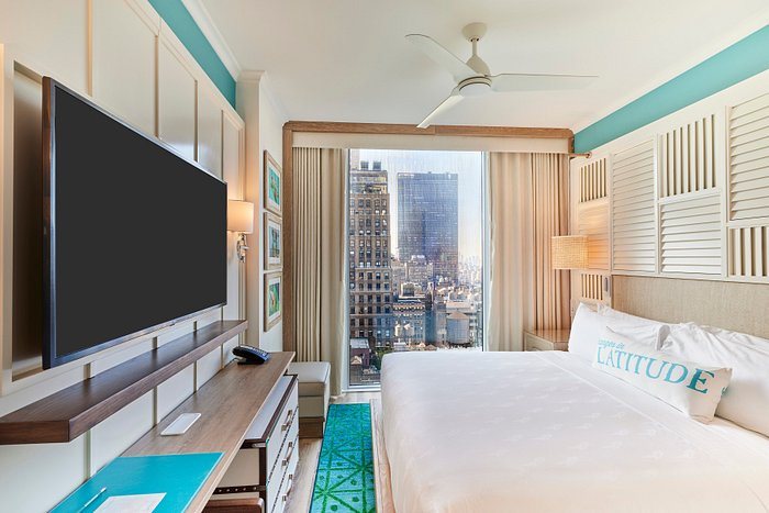 Margaritaville Resort Times Square New York City New York — Guest room