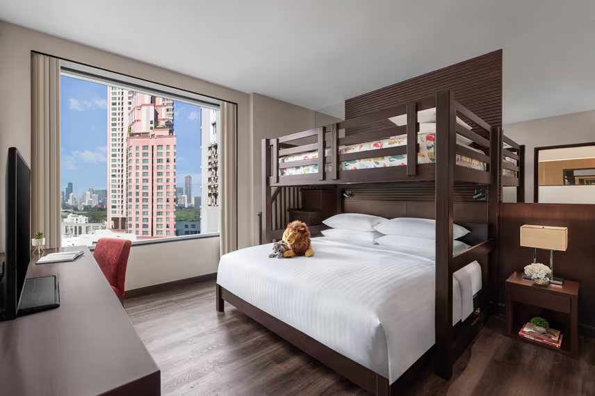 Marriott Executive Apartments Sukhumvit Park Bangkok — Guest room