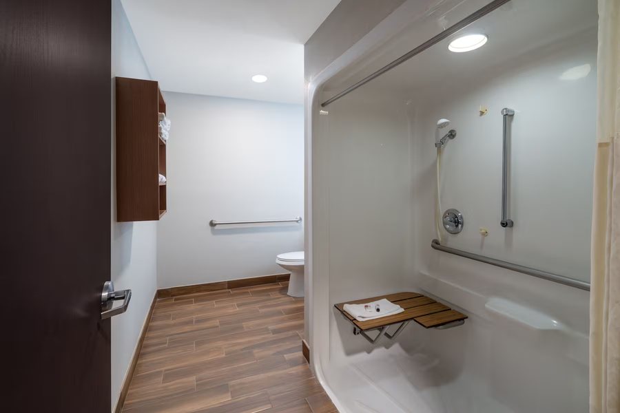 Microtel Inn Suites by Wyndham Pooler Savannah — Bathroom