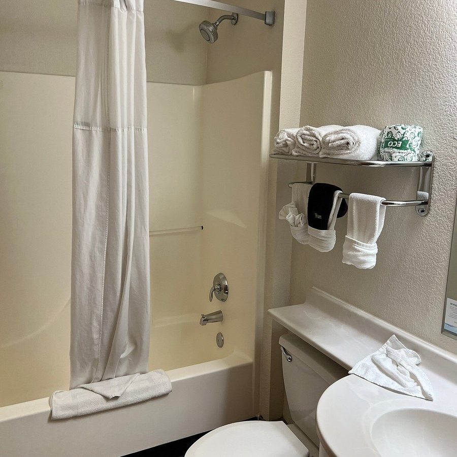 Microtel Inn Suites by Wyndham Salt Lake City Airport — Bathroom