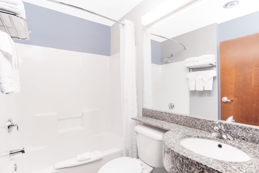 Microtel Inn Suites by Wyndham Zephyrhills — Bathroom