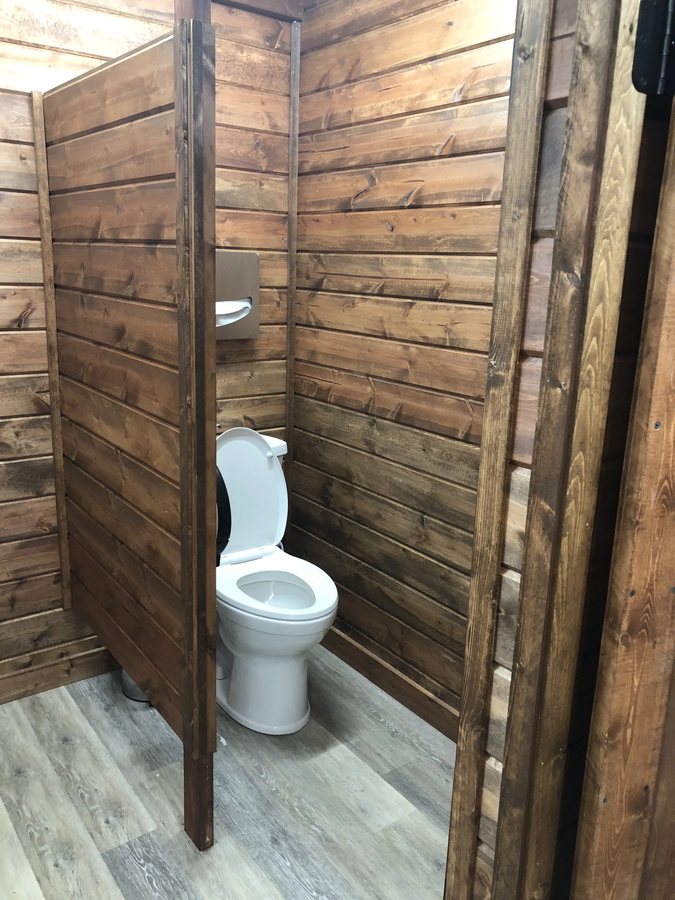 Mountain River Family Campground — Bathroom