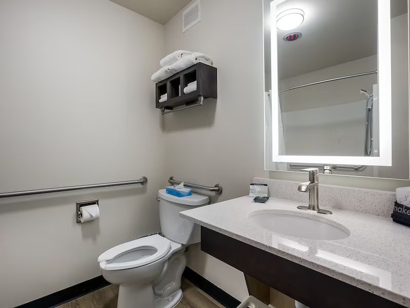 Mountain Vista Hotel — Bathroom