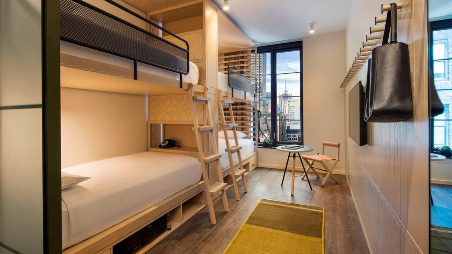 Moxy NYC Chelsea New York City New York — Guest room