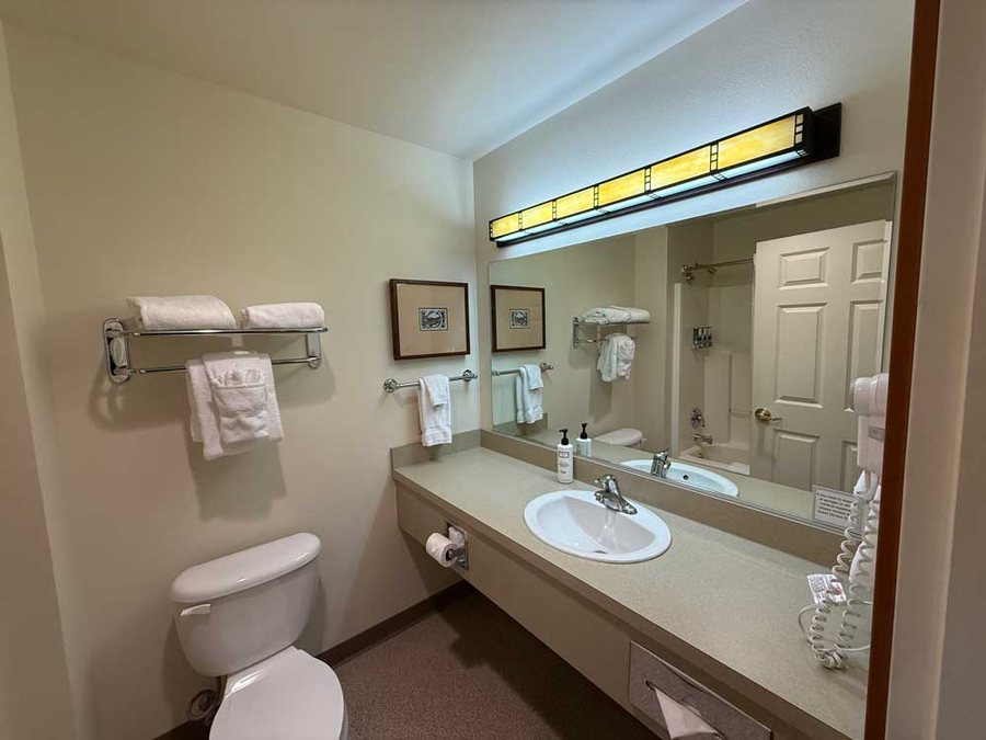 Mt McKinley Princess Wilderness Lodge — Bathroom