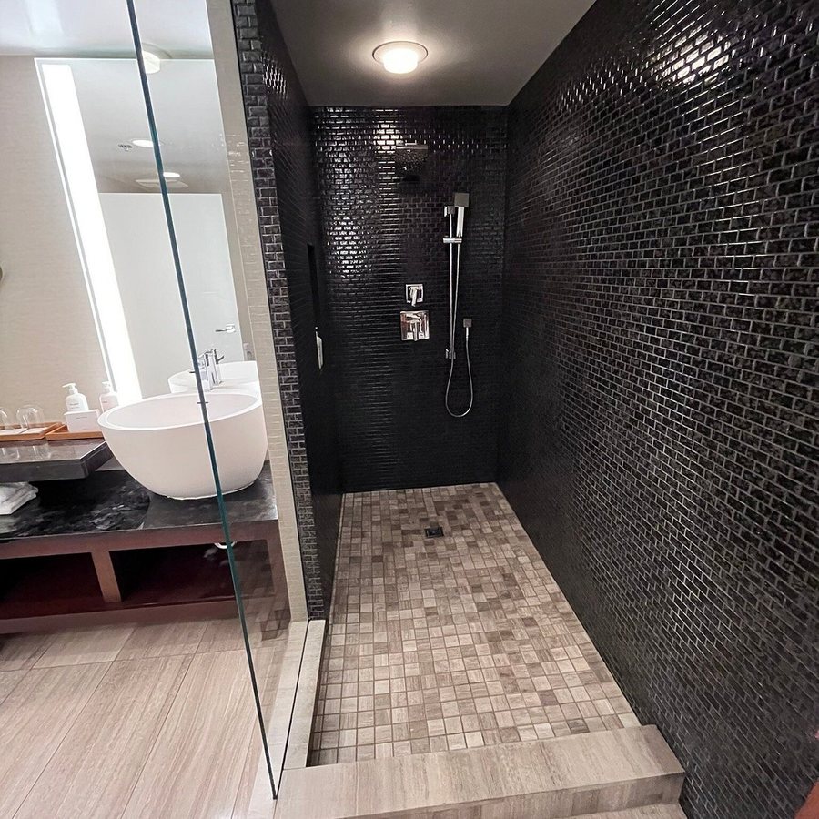 Nobu Hotel Las Vegas Las Vegas Nevada — Bathroom
