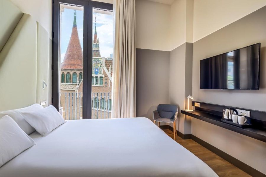 Occidental Diagonal 414 Barcelona Catalonia — Guest room