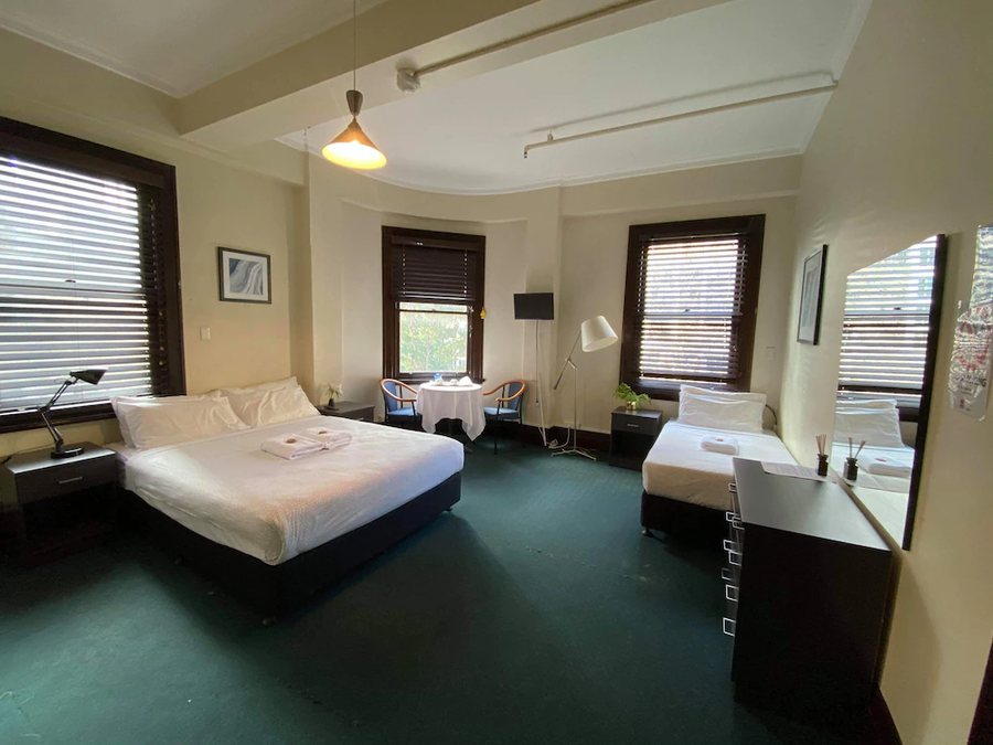 Occidental Hotel — Guest room