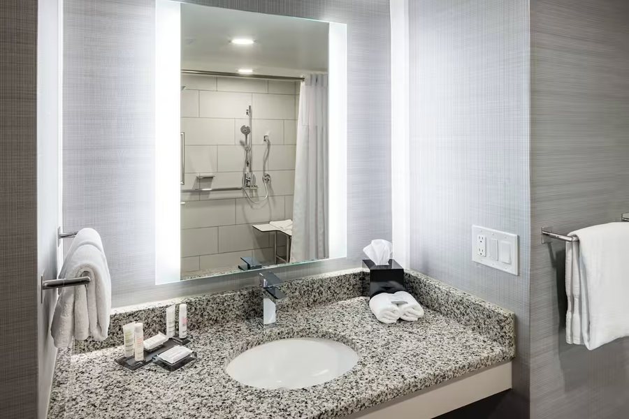 Omni Richmond Hotel — Bathroom