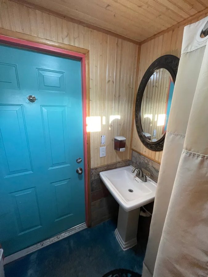 On the Beach RV Park — Bathroom