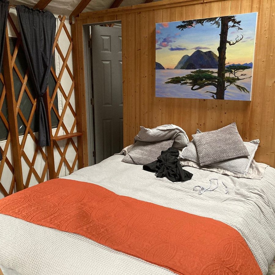 Orca Island Cabins — Guest room