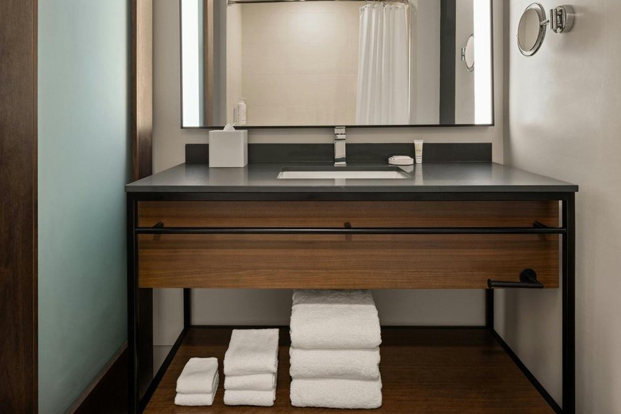 Oshkosh Marriott Waterfront Hotel Convention Center — Bathroom