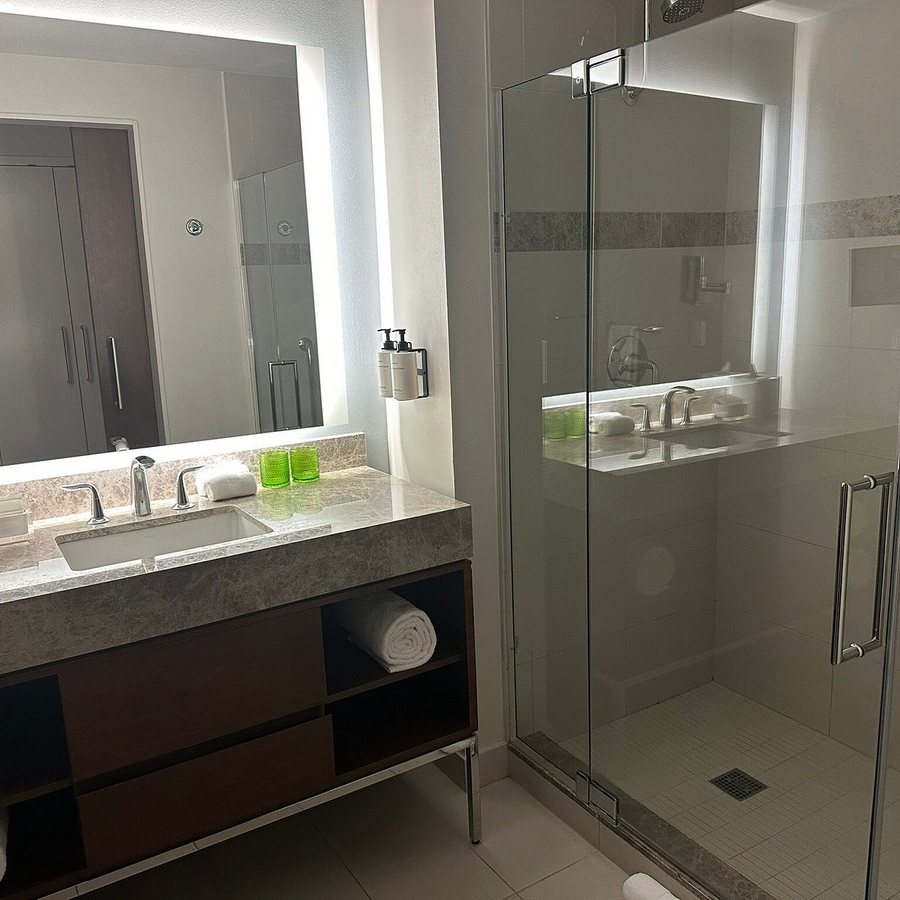 OYO Townhouse Houston George Bush Intercontinental — Bathroom