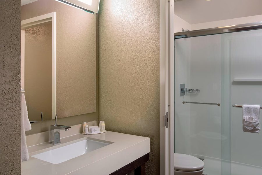 Parisian Hotel Suites Miami Beach Florida — Bathroom