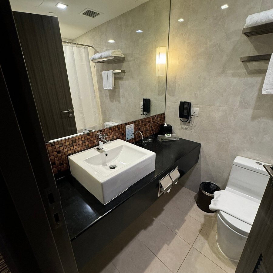 Park Avenue Changi Hotel — Bathroom