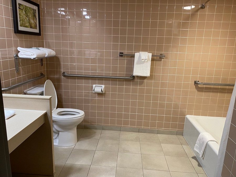 Pear Tree Inn St Louis Convention Center — Bathroom