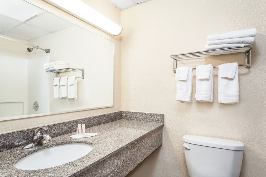 Quality Inn Oneonta Cooperstown Area — Bathroom