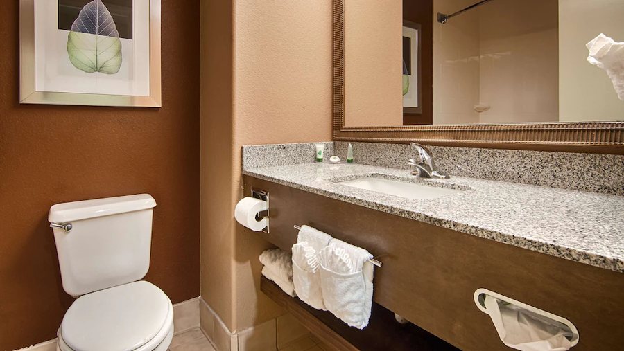 Quality Inn Suites — Bathroom