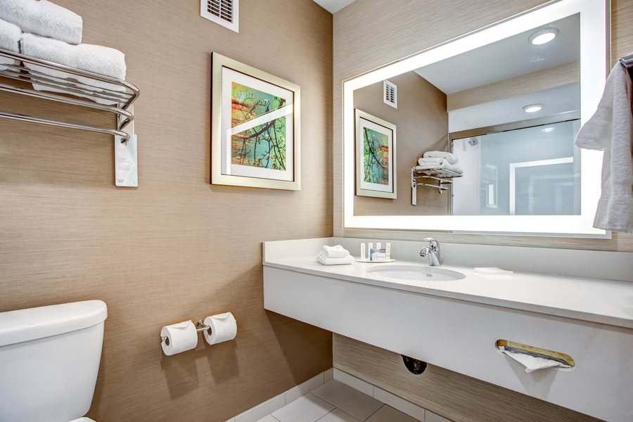 Quality Inn Suites — Bathroom