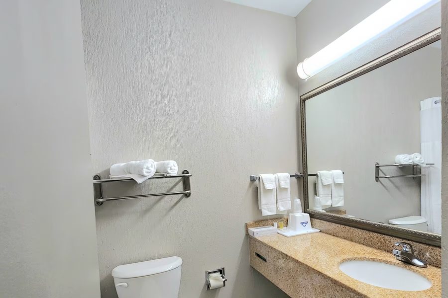 Quality Suites Baton Rouge East Denham Springs — Bathroom