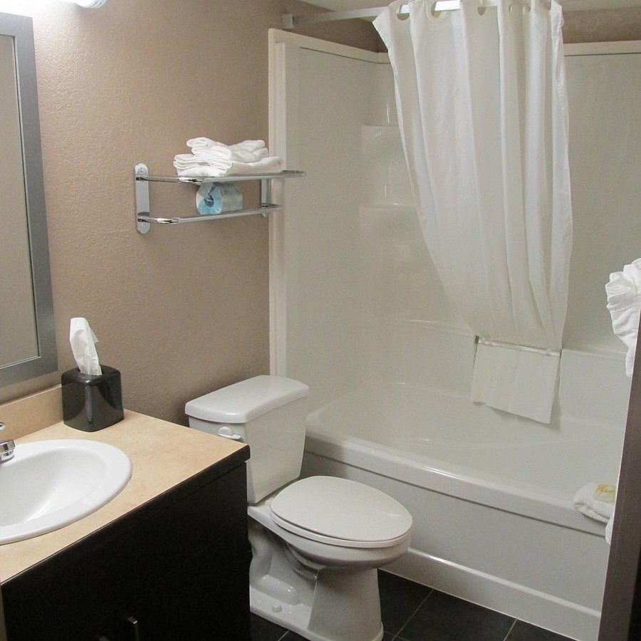 Quality Suites Houston North Spring — Bathroom
