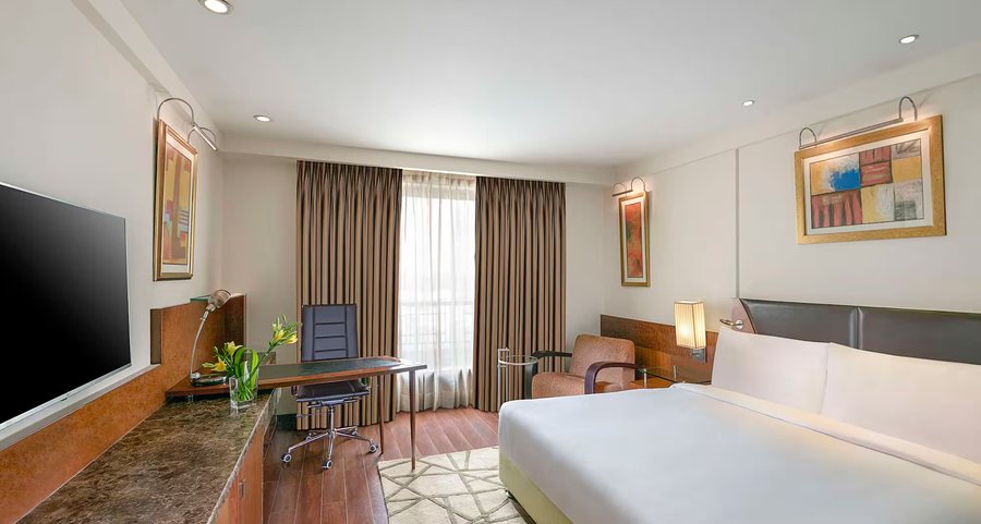 Radisson Blu Plaza Hotel Delhi Airport New Delhi National Capital Territory of D — Guest room