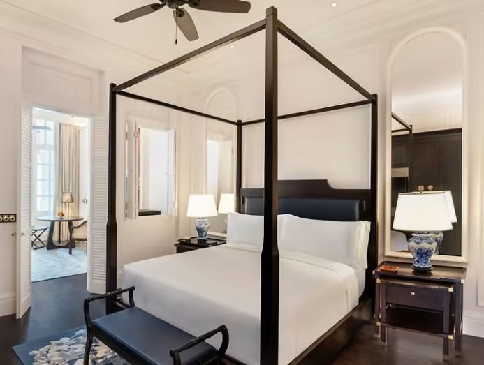 Raffles Hotel — Guest room