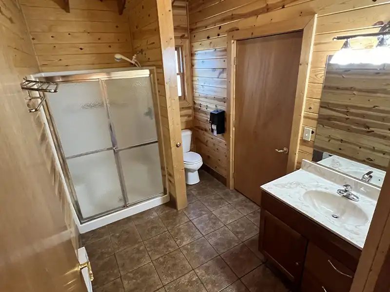 Rafter J Bar Ranch Campground — Bathroom