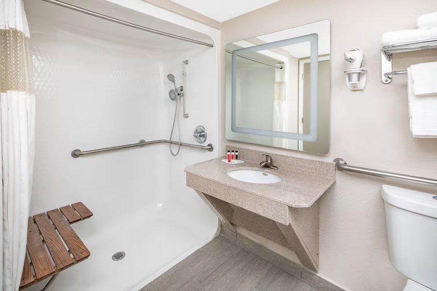 Ramada by Wyndham Lithia Springs Atlanta — Bathroom