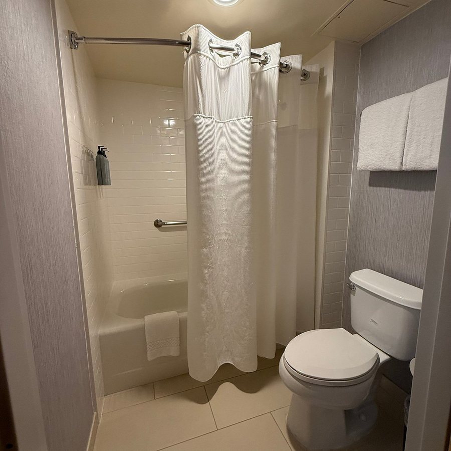 Ramada by Wyndham Los Angeles Wilshire Center Los Angeles California — Bathroom