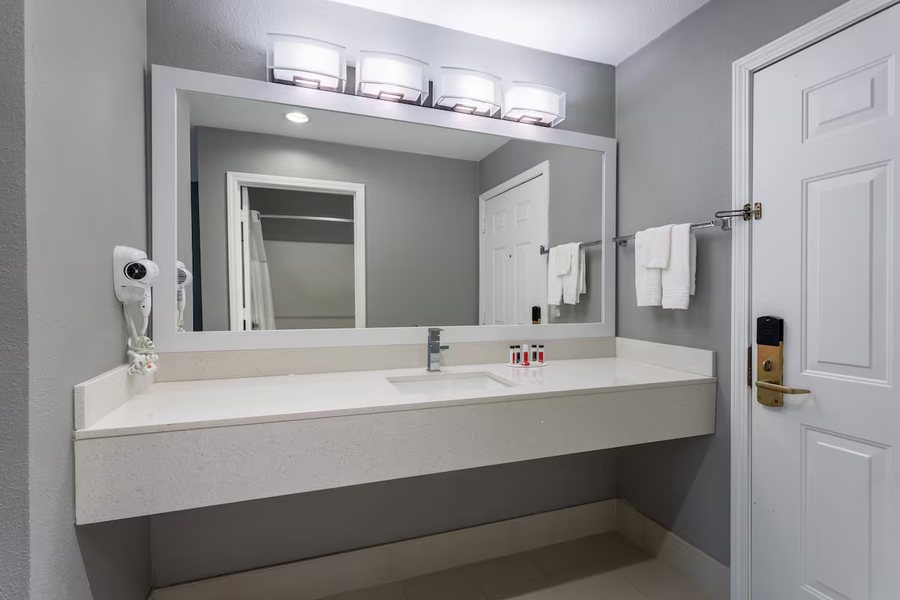 Ramada by Wyndham Louisville North — Bathroom