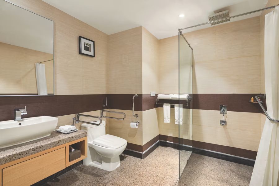 Ramada by Wyndham Neemrana — Bathroom