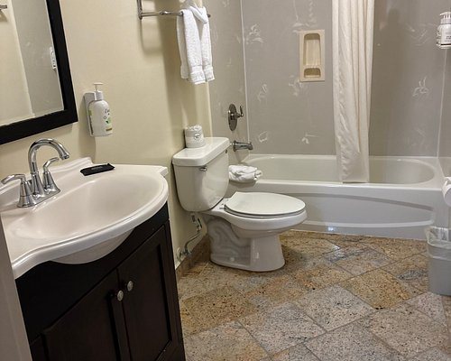 Ramada by Wyndham Oakland Downtown City Center — Bathroom