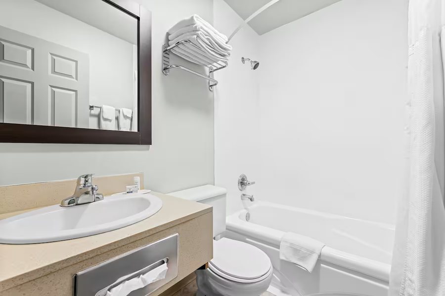 Ramada by Wyndham Saskatoon — Bathroom