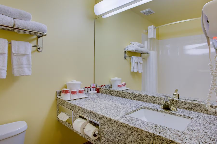 Ramada Limited Decatur — Bathroom