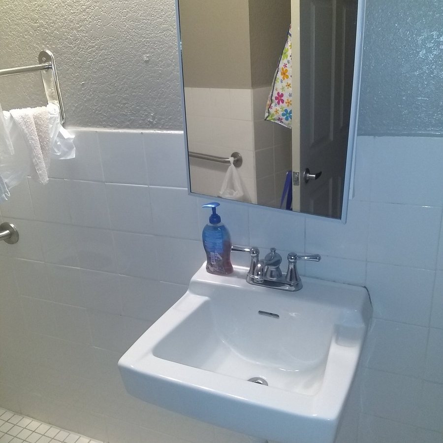Red Roof Inn Arlington Entertainment District — Bathroom