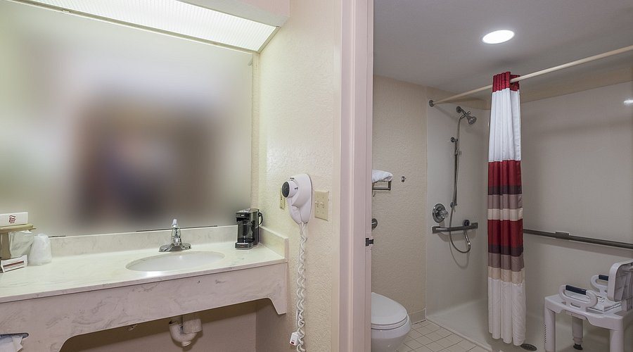 Red Roof Inn Kingsland — Bathroom