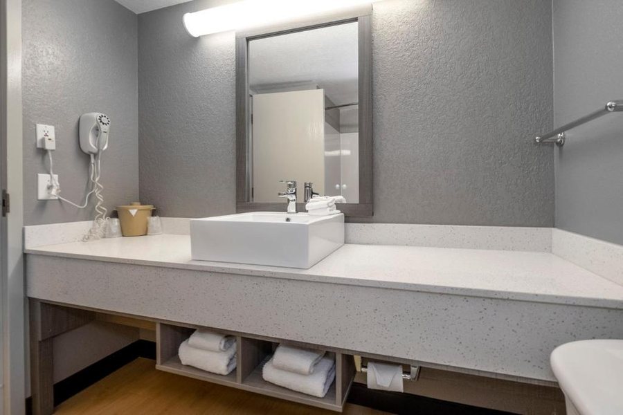 Red Roof Inn Mansfield — Bathroom