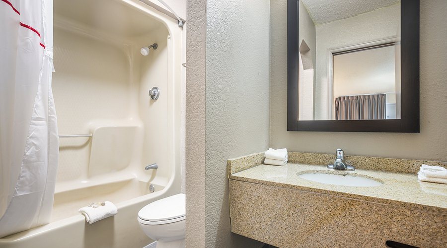 Red Roof Inn Savannah North I 95 Port Wenworth — Bathroom