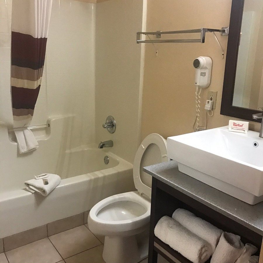 Red Roof Inn Valdosta University — Bathroom