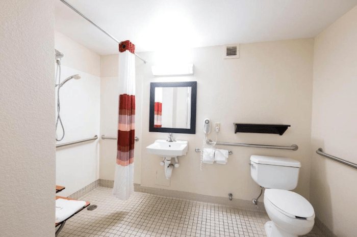 Red Roof PLUS San Antonio Downtown Riverwalk — Bathroom