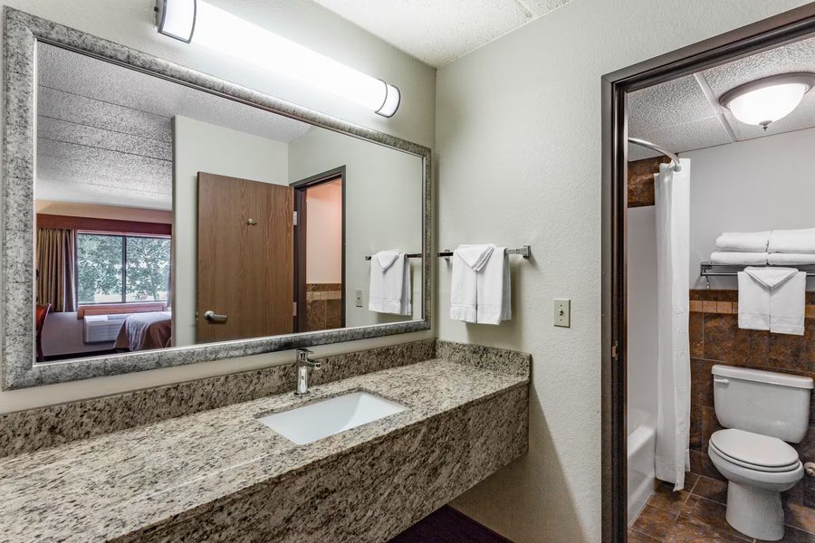 Red Trail Campground — Bathroom