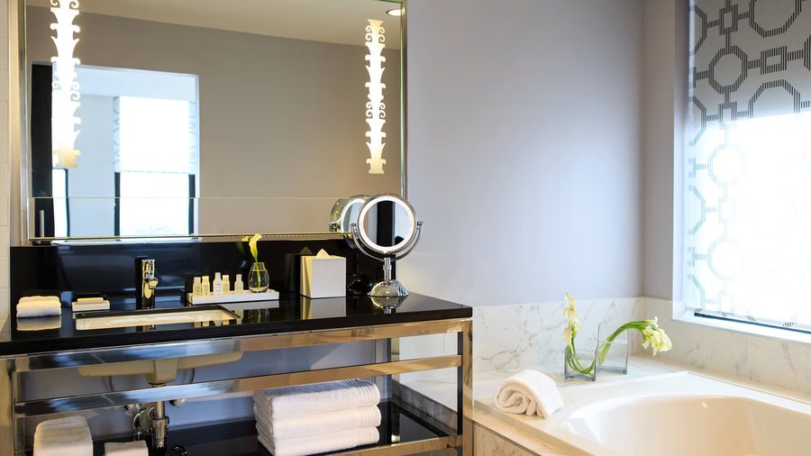 Renaissance Cincinnati Downtown Hotel — Bathroom