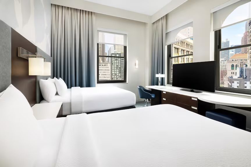 Residence Inn by Marriott New York Manhattan Times Square New York City New York — Guest room