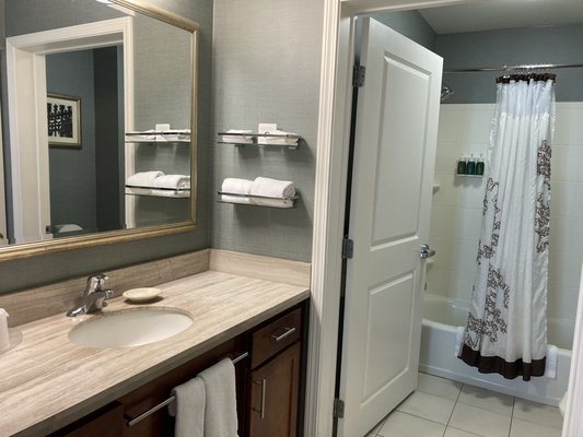 Residence Inn by Marriott Savannah Downtown Historic District — Bathroom